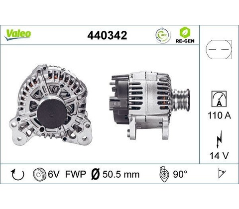 generátor VALEO 440342
