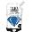 Aladine Izink Диамантен цвят Blue 80 ml 1 бр (80844)