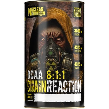 Nuclear Nutrition Nuclear Chain Reaction | BCAA 8: 1: 1 Powder [400 грама] Fruit Massage