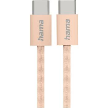Hama Кабел HAMA-201727, от USB C(м) към USB C(м), 1m, оранжев (HAMA-201727)