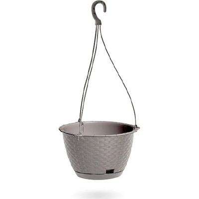 Prosperplast RATOLLA ROUND W závesný 24,3 cm mocca DRLW240