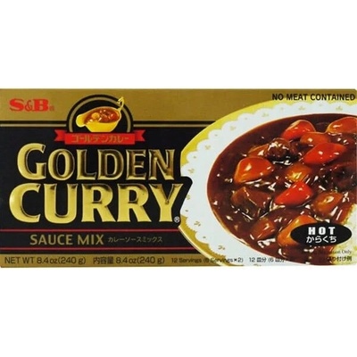 S&B curry mix Hot 220 g