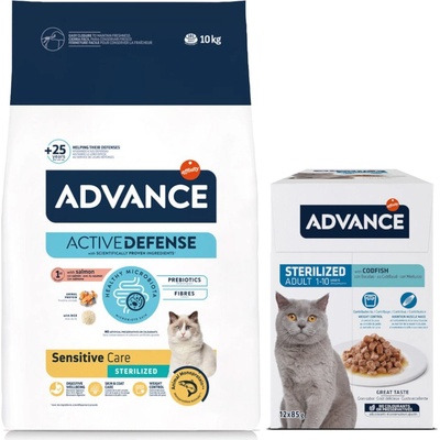 ADVANCE CAT Sterilized Sensitive 10 kg