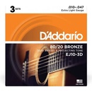 D'Addario EJ10-3D