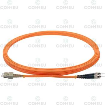 Conneu Оптична пач корда SC-ST, дуплекс, Мулти мод 50/125 ОМ2, 10м (CNFJ-SCSTOM2DOR3mm-10)