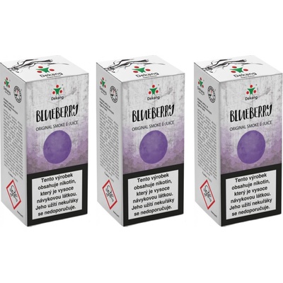 Dekang Classic Blueberry 3 x 10 ml 3 mg