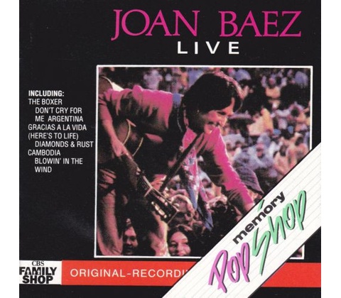 BAEZ JOAN: LIVE CD