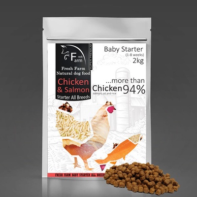 Fresh Farm Baby Starter All Breeds Chicken & Salmon 2 kg
