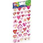 Fiorello Convex flower hearts stickers GR-NP151 FIORELLO