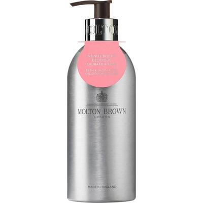 Molton Brown Kúpeľový a sprchový gél Infinite Bottle Delicious Rhubarb & Rose 400 ml