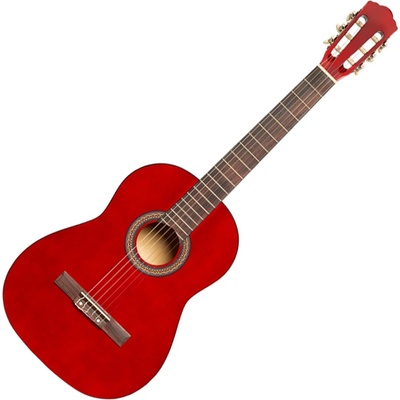Класическа китара умалена размер 3/4 Stagg SCL50 3/4-RED детска