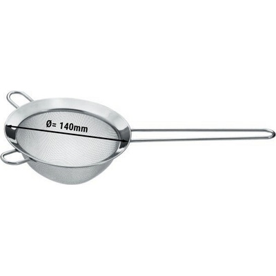 G.Gastro Kuchyňský cedník - Ø140 mm - nerezová ocel - 4580