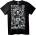 NOONEBRAND Тениска Събитие EYEHAT GOD - S, Black