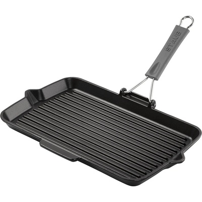 Staub Liatinový gril obdĺžnikový 34x21 cm