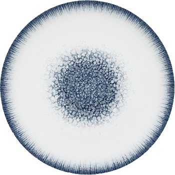 Saturnia Чиния за сервиране SATURNIA Nancy, 31 см, бяла/синя (22017/Z105)