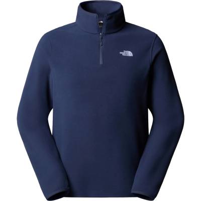 The North Face Мъжки поларен пуловер The North Face Glacier Fleece 1/4 Zip Jacket Fleece jumper - Summit Navy - размер XL (005-6364-0614)