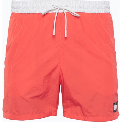 Tommy Hilfiger мъжки бански шорти Medium Drawstring pink poppy