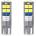 AMiO LED žiarovky CANBUS 10SMD 3030 T10 W5W White 12V/24V (2871)