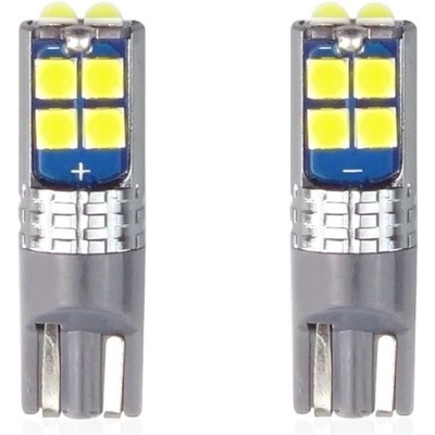 AMiO LED žiarovky CANBUS 10SMD 3030 T10 W5W White 12V/24V (2871)