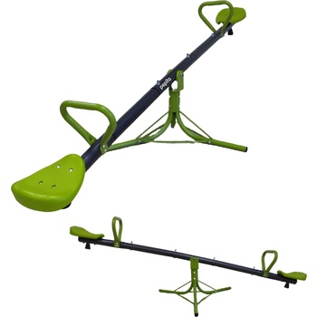 Pepita 360-градусова въртяща се метална везна - lime-grey (NS601)