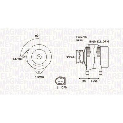 generátor MAGNETI MARELLI MQA1911
