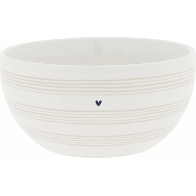 Bastion Collections Keramická miska Natural Stripes keramika béžová 300 ml