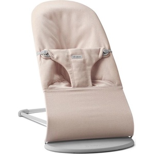 BabyBjörn Бебешки шезлонг BabyBjorn - Bliss, Woven melange, Light Pink (1814-006028) - baby