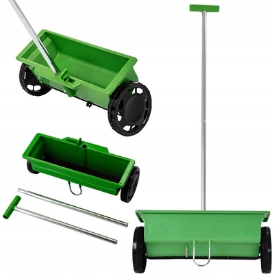 Ruční výsevní dávkovač osiva Rozmetač semen hnojiva Real Garden 6 l 38 cm