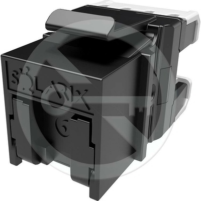 SXKJ-6-UTP-BK-NA - Solarix keystone CAT6 quick cut