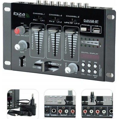 Ibiza Sound DJ-21 USB-BT