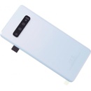 Náhradní kryty na mobilní telefony Kryt Samsung G973 Galaxy S10 zadní bílý