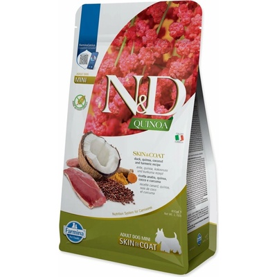 N&D Quinoa Grain Free Skin and Coat Duck 0,8 kg