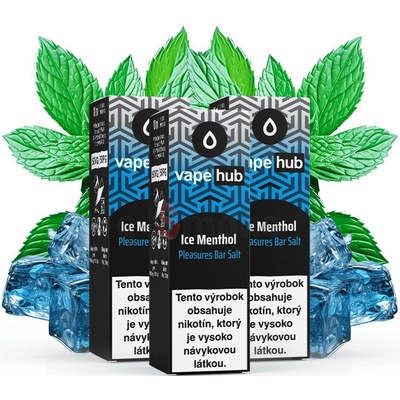 VapeHub Salt Ice Menthol 3 x 10 ml 20 mg