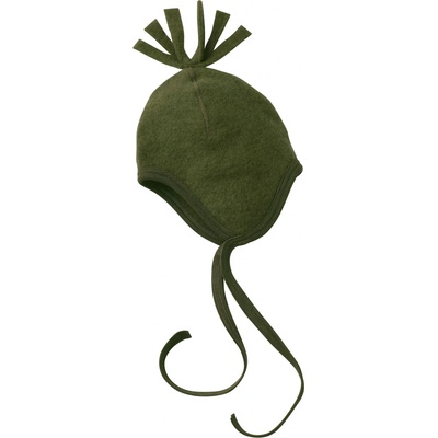 Engel Зимна шапка (beanie) Engel Baby Hat, Wool Fleece Beanie - Schilf Melange - размер 86/92 (EU) (204-4079-1112)