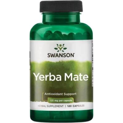 Swanson Yerba Mate (4: 1) 125 mg [120 капсули]