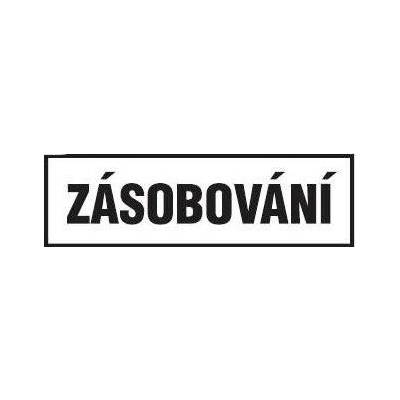 ZÁSOBOVÁNÍ 210x70 mm - plast