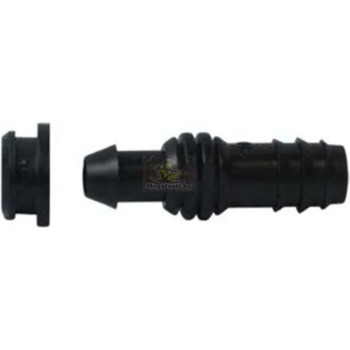 HERLY Стартер оребрен с гума /водовземка/ ф16мм за капков маркуч Herly 29458