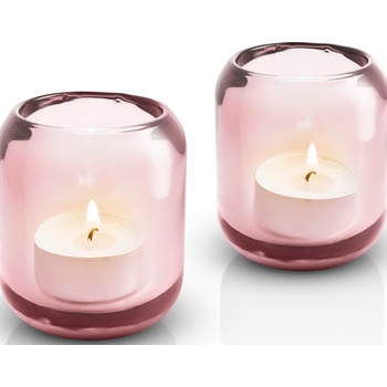 Eva Solo Свещници за чаени свещи Acorn розови 2 бр (571377)