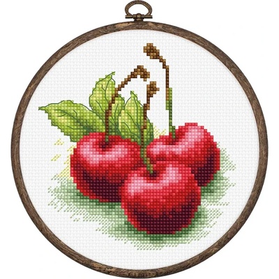 Luca-S Череши - гоблен по схема с рамка bc103