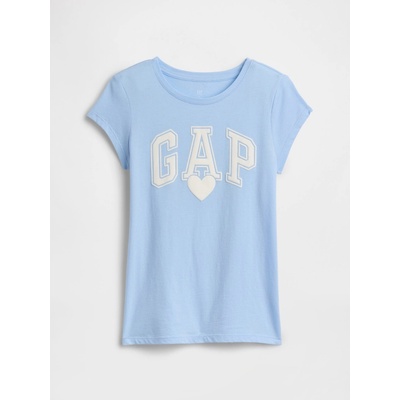 GAP detské tričko s logom modrá