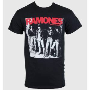 ROCK OFF мъжка тениска Ramones - Ракета To Русия - Черен - ROCK OFF - RA02