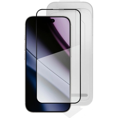 O2 sklo Epico AntiReflective 3D Ultra-široké krytí s jednokrokovým aplikátorem proti prachu iPhone 16 Pro/17 200987 čirá – Zboží Mobilmania