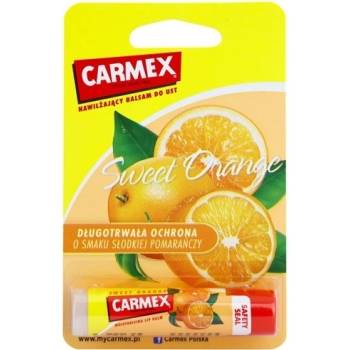 Carmex Sweet Orange hydratačný balzam na pery v tyčinke 4,25 g