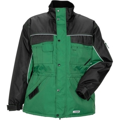 Planam OUTDOOR DUST zimná parka Zelená čierna