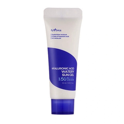 ISNTREE Hyaluronic Acid - Watery Sun Gel SPF50+/PA++++ MINI - Лек слънцезащитен гел-крем MINI 10мл