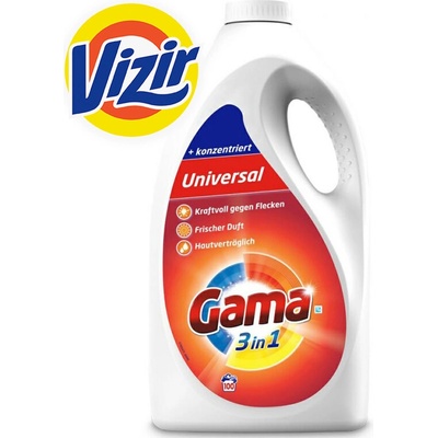 Gama Univerzální 3v1 prací gel 4,5 l 100 PD
