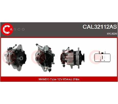 ALTERNATOR 12V 65A