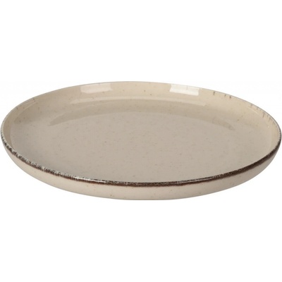 Febo talíř dezertní 19 cm porcelánový BÉŽ HN lem