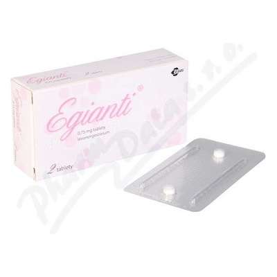 Egianti 0,75 mg tablety tbl. 2 x 0,75 mg