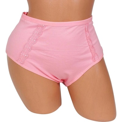 Макси бикина в розово с дантелени ленти